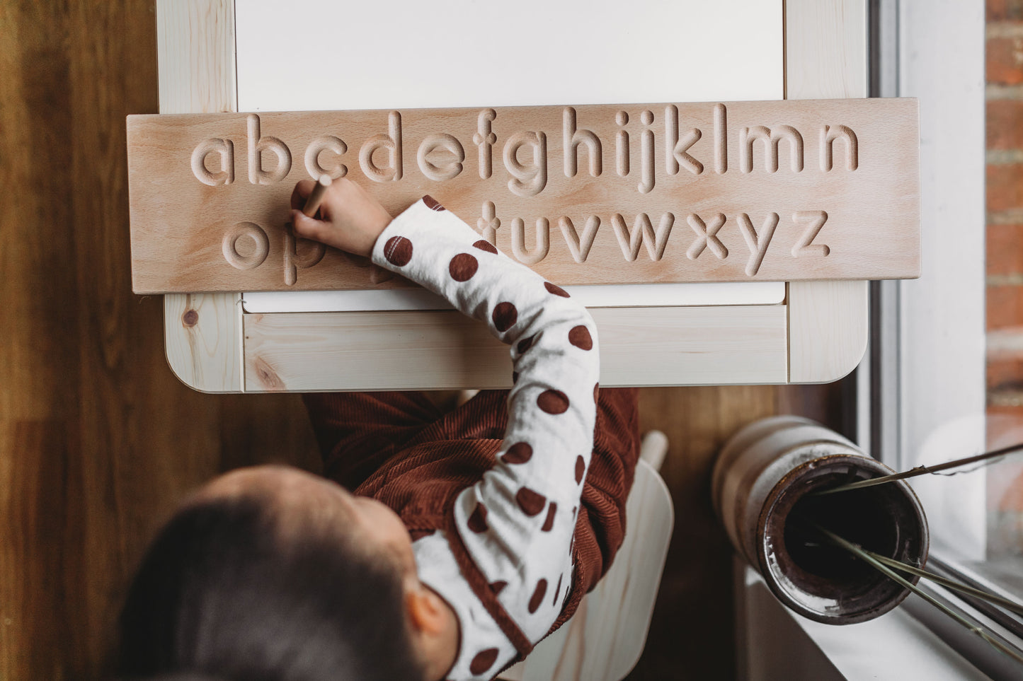 Montessori Alphabet Tracing Board