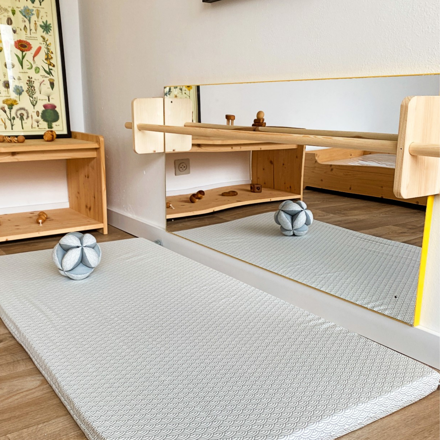Manine Montessori Klimmzugstange – 120 cm lang