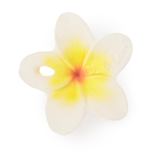 Jouet de dentition et de bain Hawaii the Flower en caoutchouc 100% naturel 