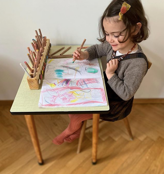 Toddler Painting Brush – Manine Montessori