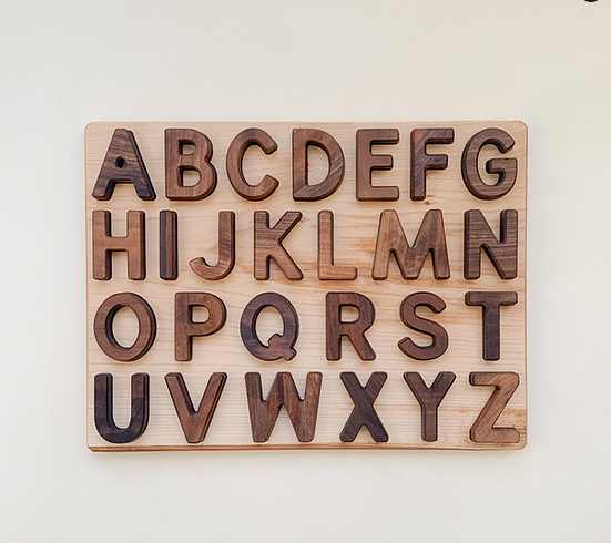Großbuchstaben-Alphabet-Puzzle